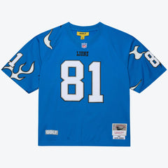 Calvin Johnson Detroit Lions x Golf Wang Unisex 2007 Legacy Fashion Jersey - Blue - Mitchell & Ness