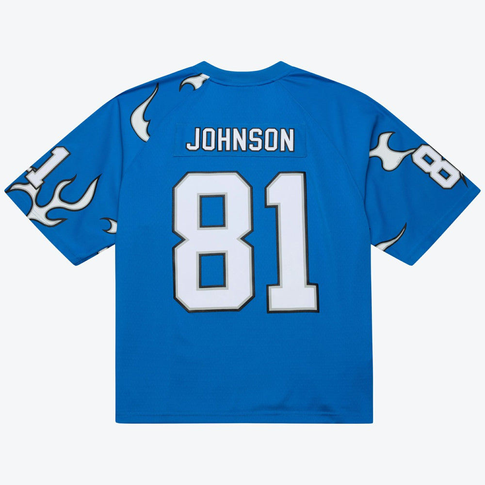 Calvin Johnson Detroit Lions x Golf Wang Unisex 2007 Legacy Fashion Jersey - Blue - Mitchell & Ness