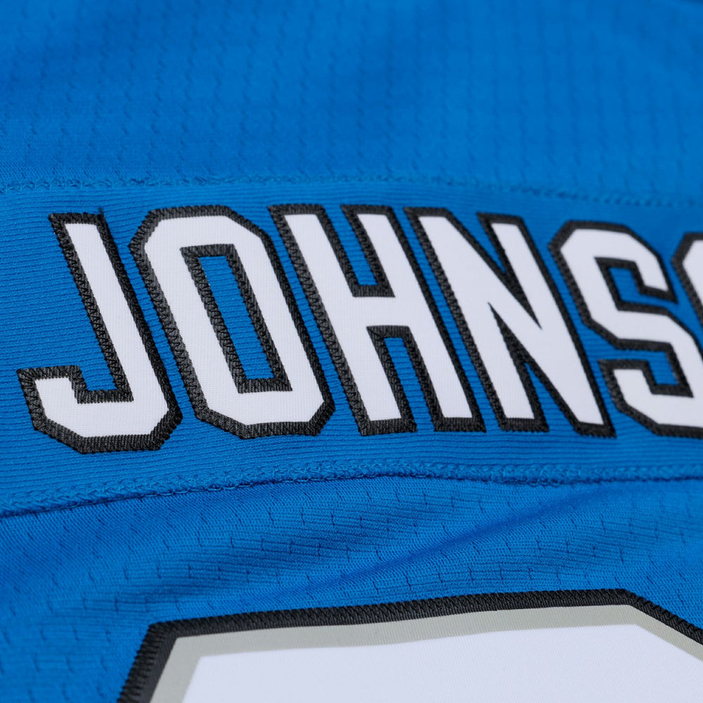 Calvin Johnson Detroit Lions x Golf Wang Unisex 2007 Legacy Fashion Jersey - Blue - Mitchell & Ness