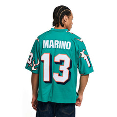 Dan Marino Miami Dolphins x Golf Wang Unisex 1984 Legacy Fashion Jersey - Aqua - Mitchell & Ness