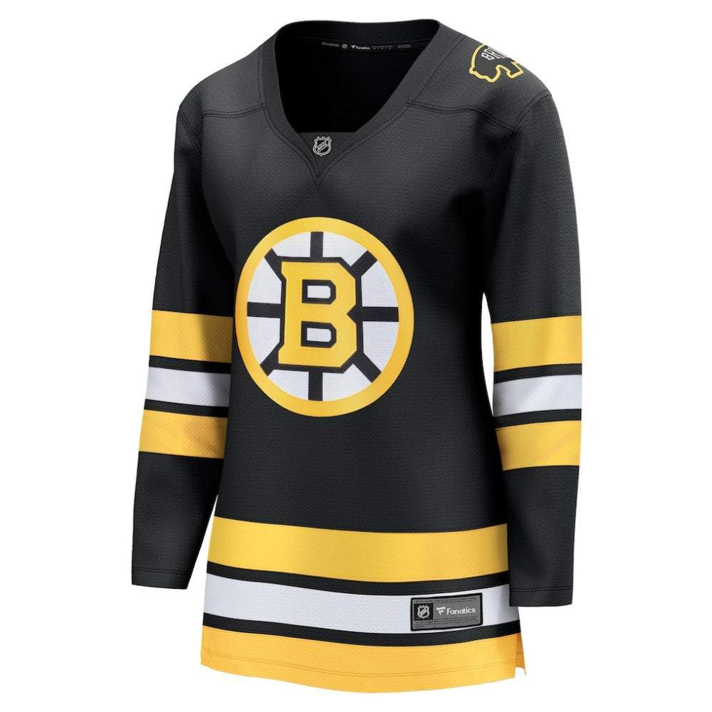 Boston Bruins Fanatics Women's Anniversary Home Breakaway Jersey - Black | Fanatics online