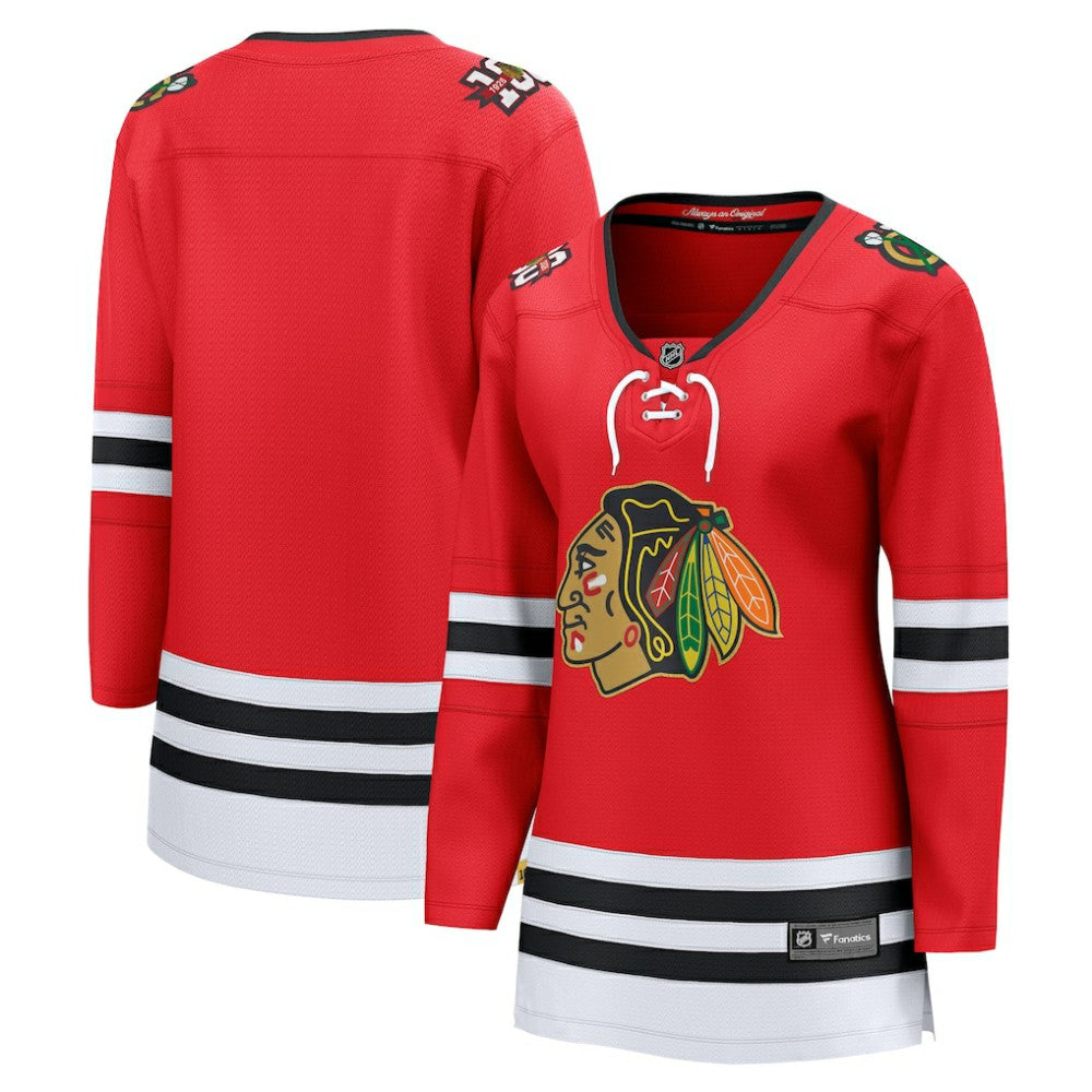 Chicago Blackhawks Fanatics Women's Centennial Breakaway Jersey - Red | Fanatics online
