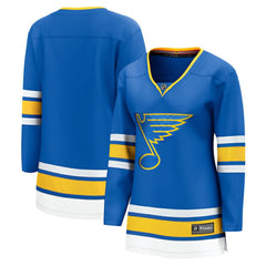 St. Louis Blues Fanatics Women's Home Breakaway Jersey - Blue | Fanatics Lifestyle