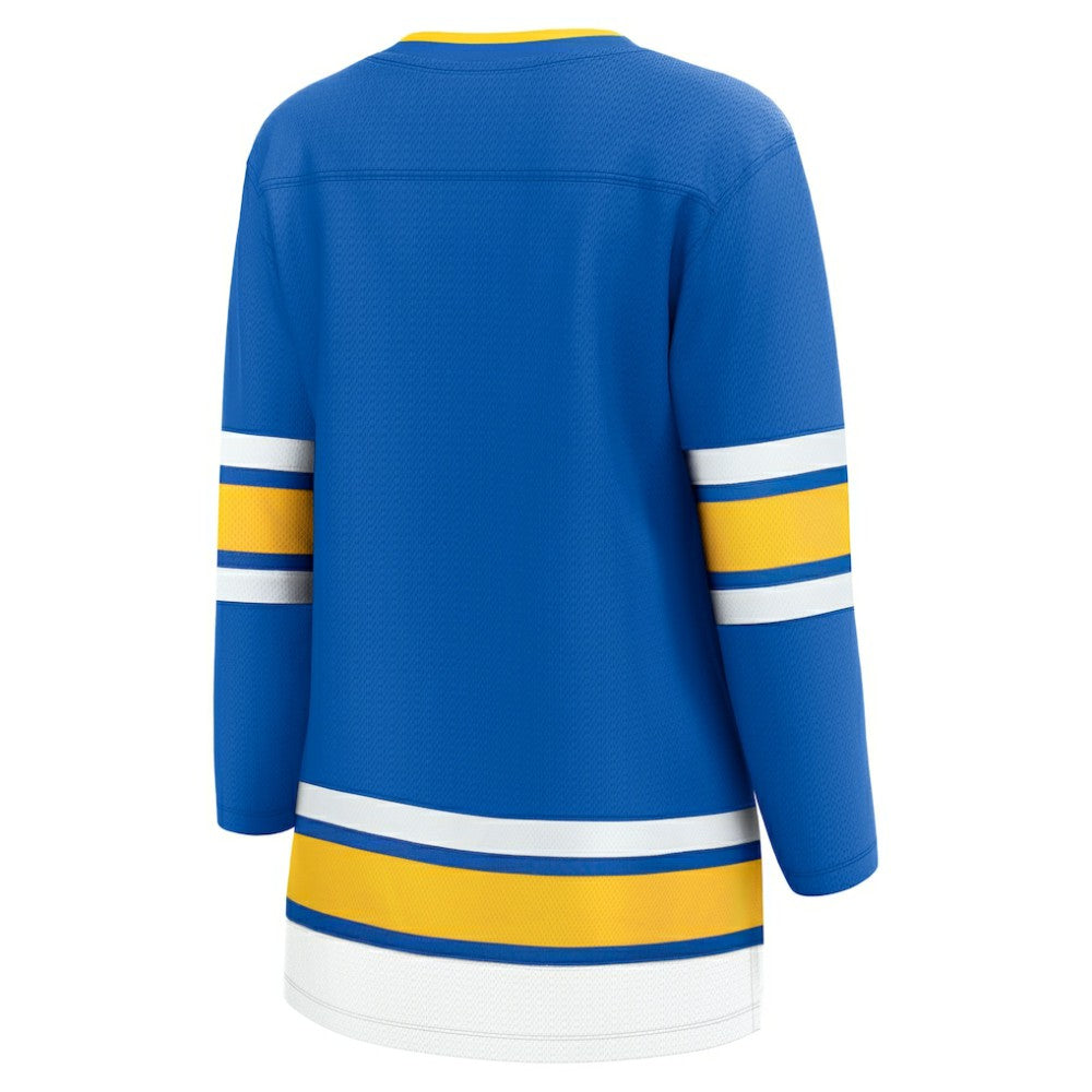 St. Louis Blues Fanatics Women's Home Breakaway Jersey - Blue | Fanatics Lifestyle