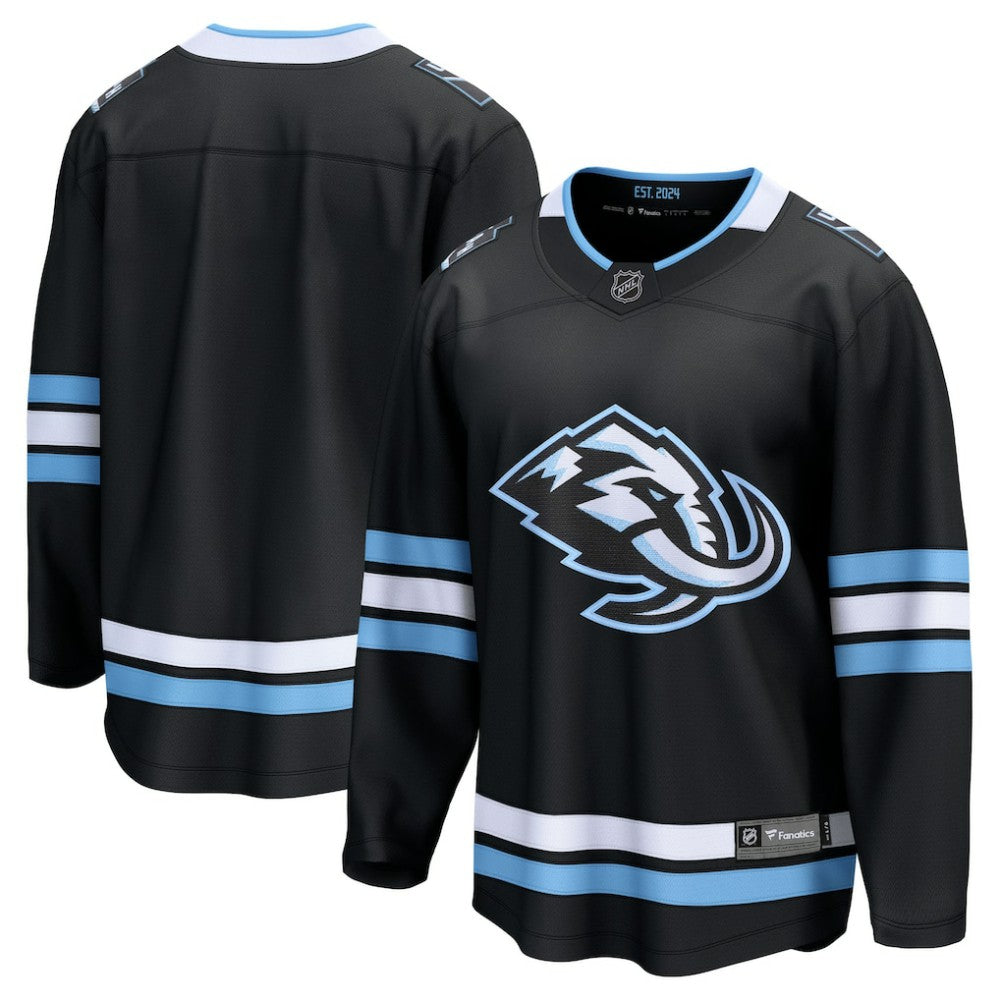 Utah Mammoth Fanatics Home Breakaway Jersey - Black | Fanatics near me
