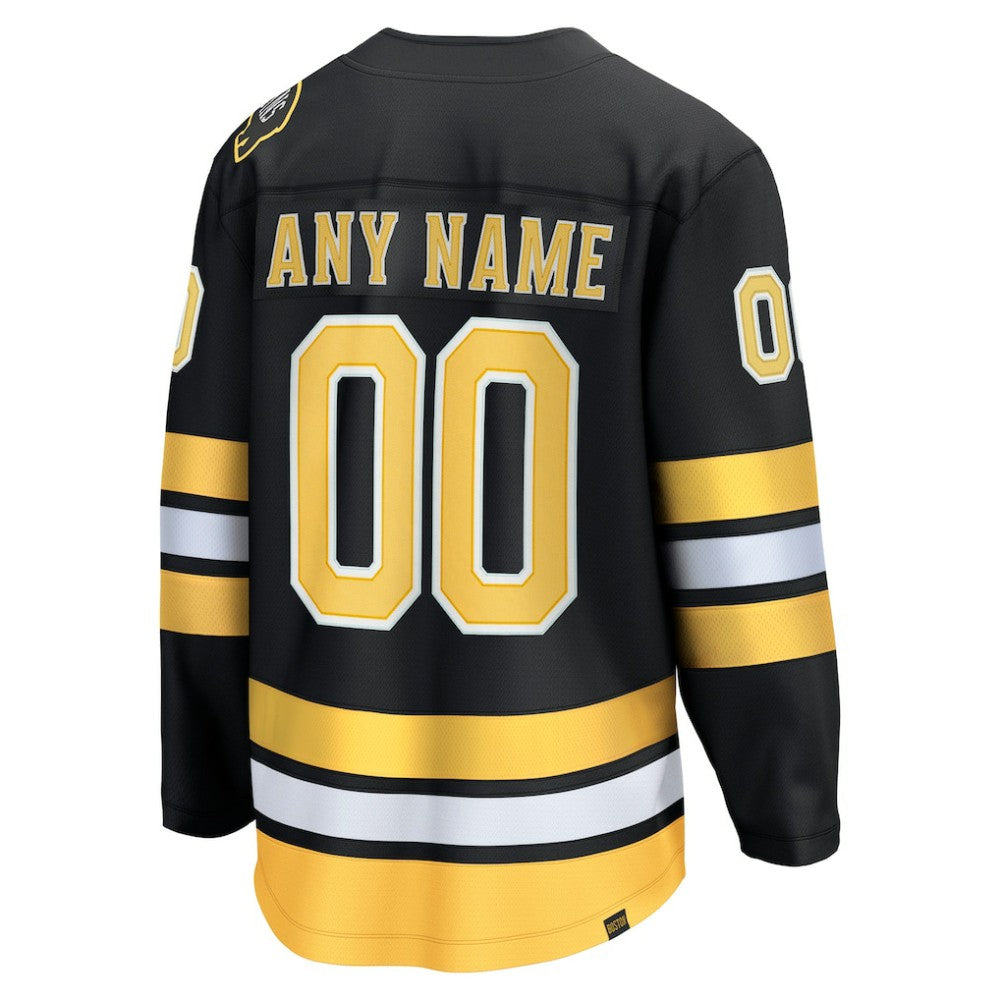 Boston Bruins Fanatics Home Breakaway Custom Jersey - Black | Fanatics on sale