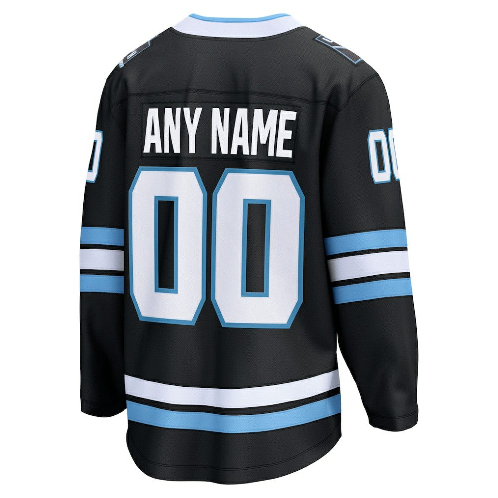 Utah Mammoth Fanatics Home Breakaway Custom Jersey - Black | Fanatics Clearance