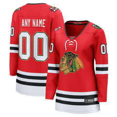 Chicago Blackhawks Fanatics Women's Centennial Breakaway Custom Jersey - Red | Fanatics sale