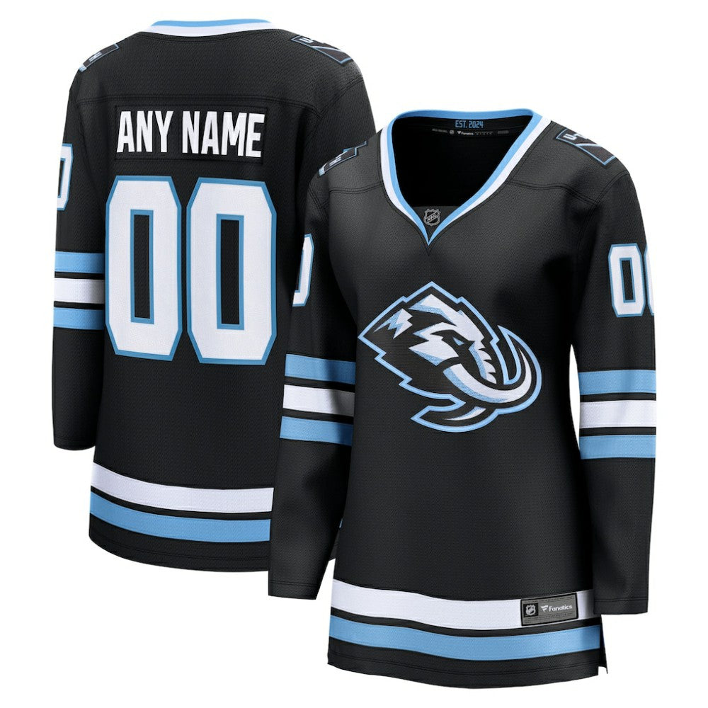 Utah Mammoth Fanatics Women's Home Breakaway Custom Jersey - Black | Fanatics Clearance