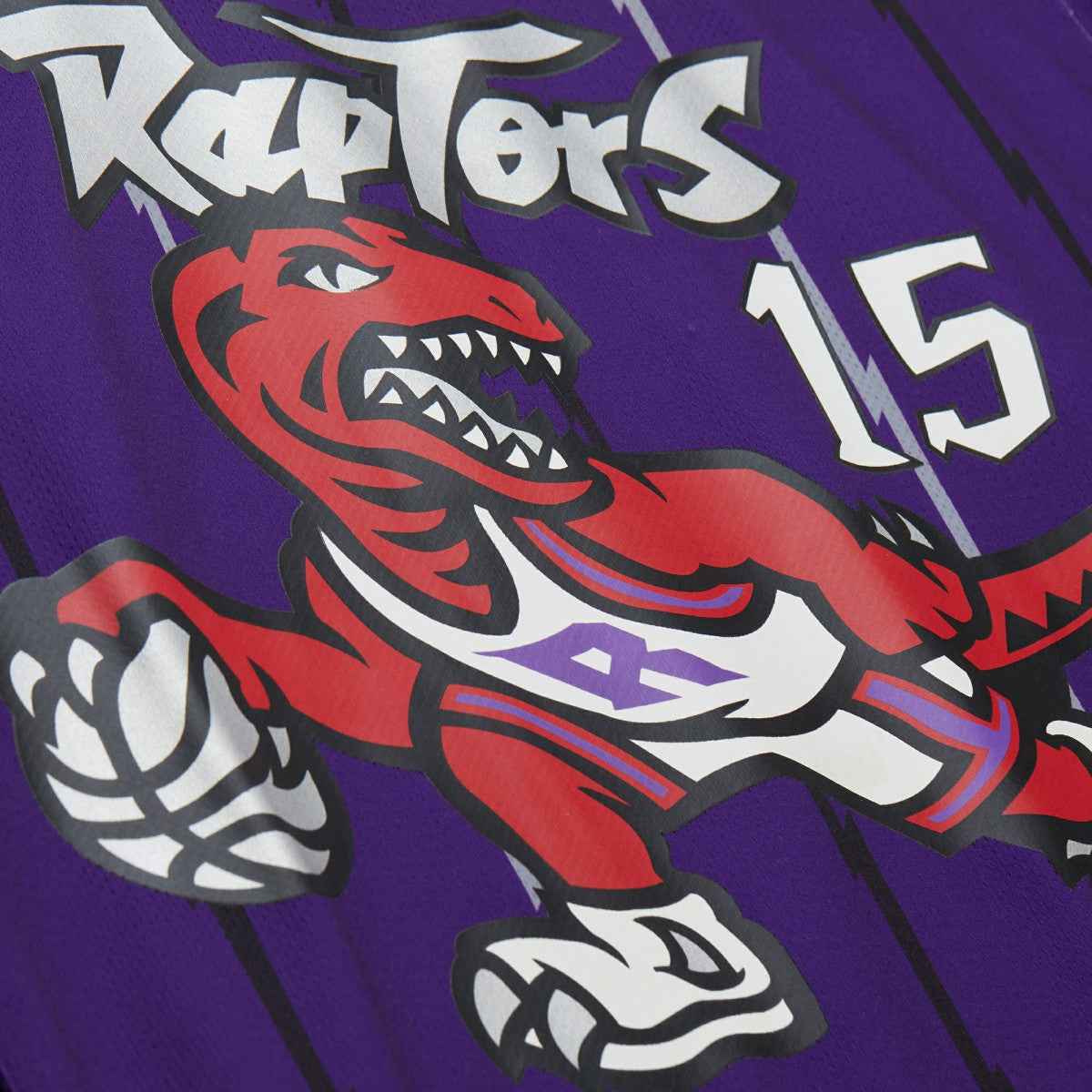 Mitchell & Ness Vince Carter Toronto Raptors Unisex Maxxed Out Fashion Hockey Jersey Purple