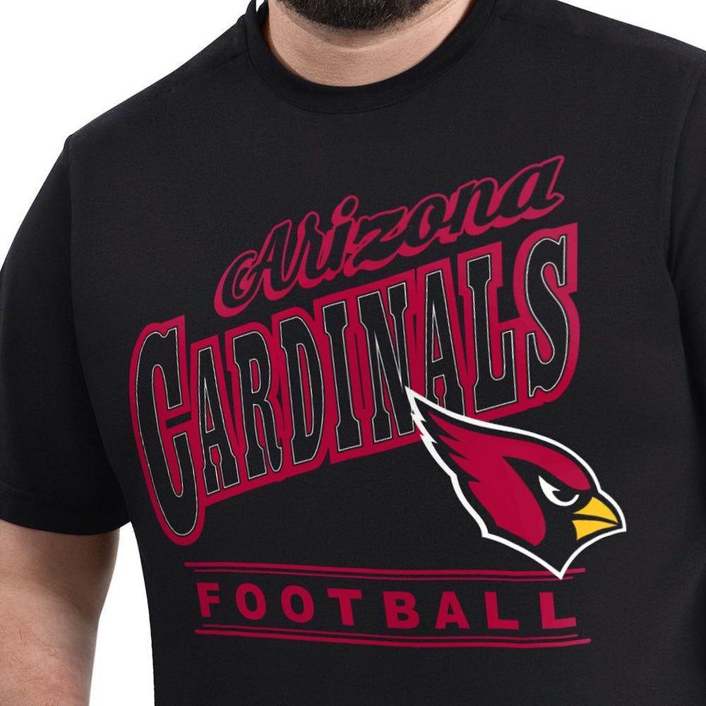 Arizona Cardinals G-III Sports by Carl Banks Adaptive Headliner Graphic T-Shirt - Black - NFL
