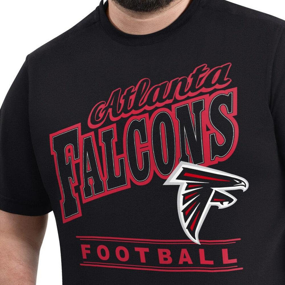 Atlanta Falcons G-III Sports by Carl Banks Adaptive Headliner Graphic T-Shirt - Black - NFL