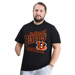 Cincinnati Bengals G-III Sports by Carl Banks Adaptive Headliner Graphic T-Shirt - Black - NFL