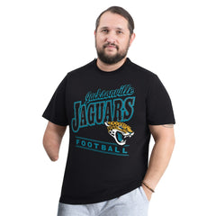 Jacksonville Jaguars G-III Sports by Carl Banks Adaptive Headliner Graphic T-Shirt - Black - NFL