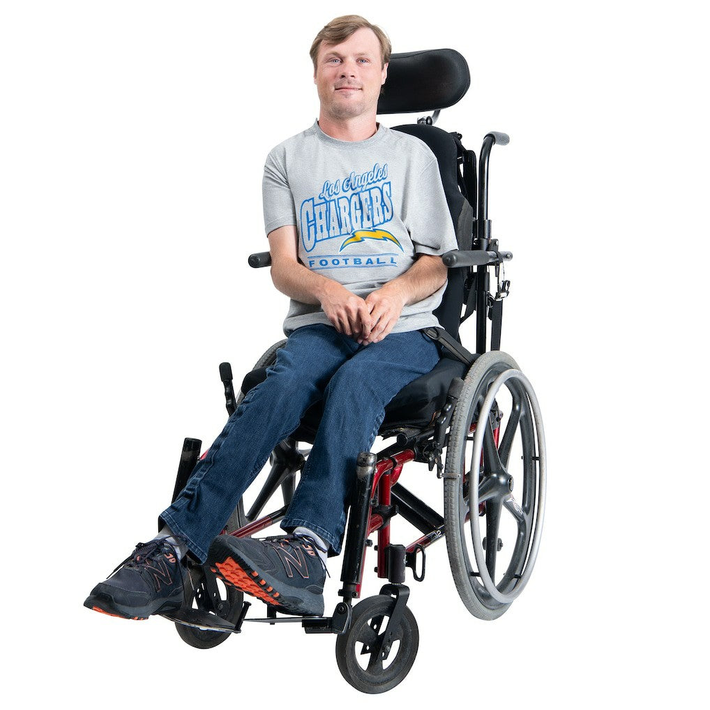 Los Angeles Chargers G-III Sports by Carl Banks Adaptive Headliner Graphic T-Shirt - Heather Gray - NFL