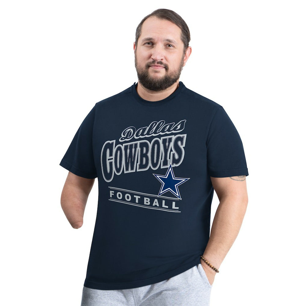Dallas Cowboys G-III Sports by Carl Banks Adaptive Headliner Graphic T-Shirt - Navy - NFL