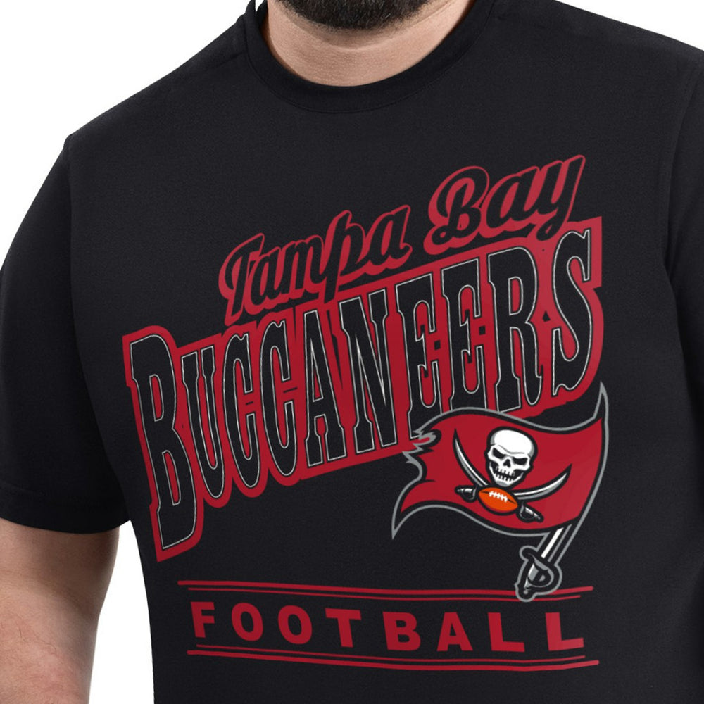 Tampa Bay Buccaneers G-III Sports by Carl Banks Adaptive Headliner Graphic T-Shirt - Black - NFL