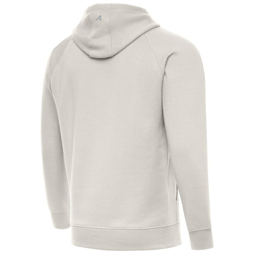 New Jersey Devils Antigua Big Logo Victory Pullover Hoodie - Cream | NHL discount