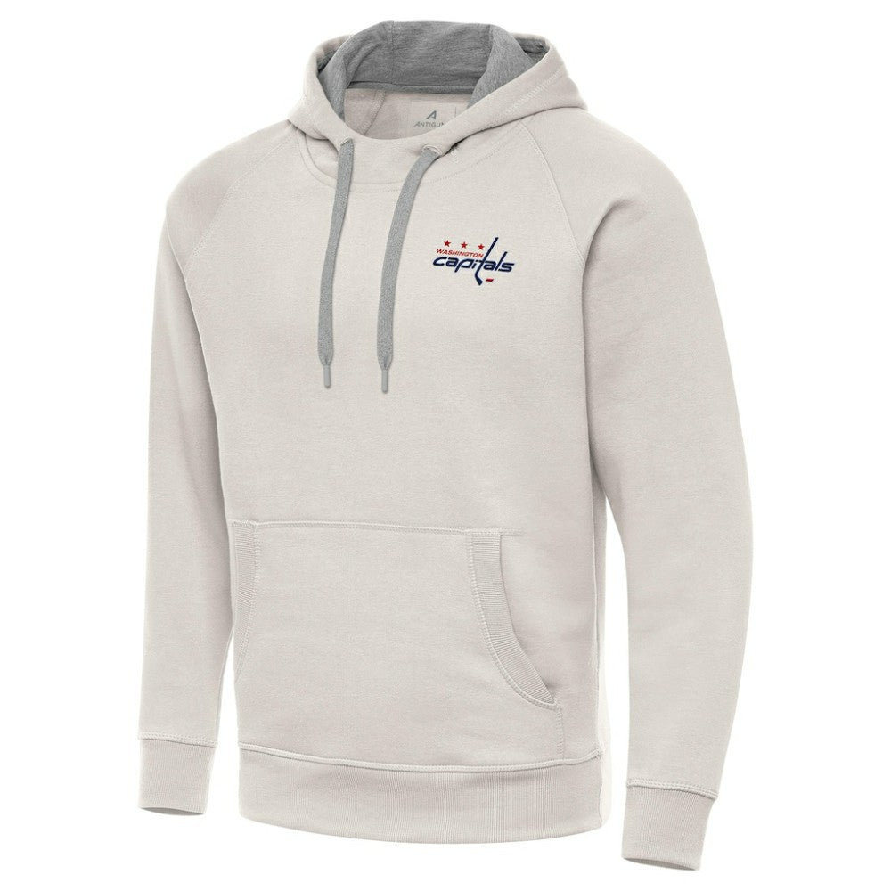 Washington Capitals Antigua Victory Pullover Hoodie - Cream | NHL online