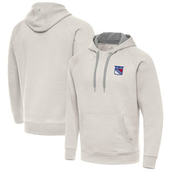 New York Rangers Antigua Victory Pullover Hoodie - Cream | NHL near me