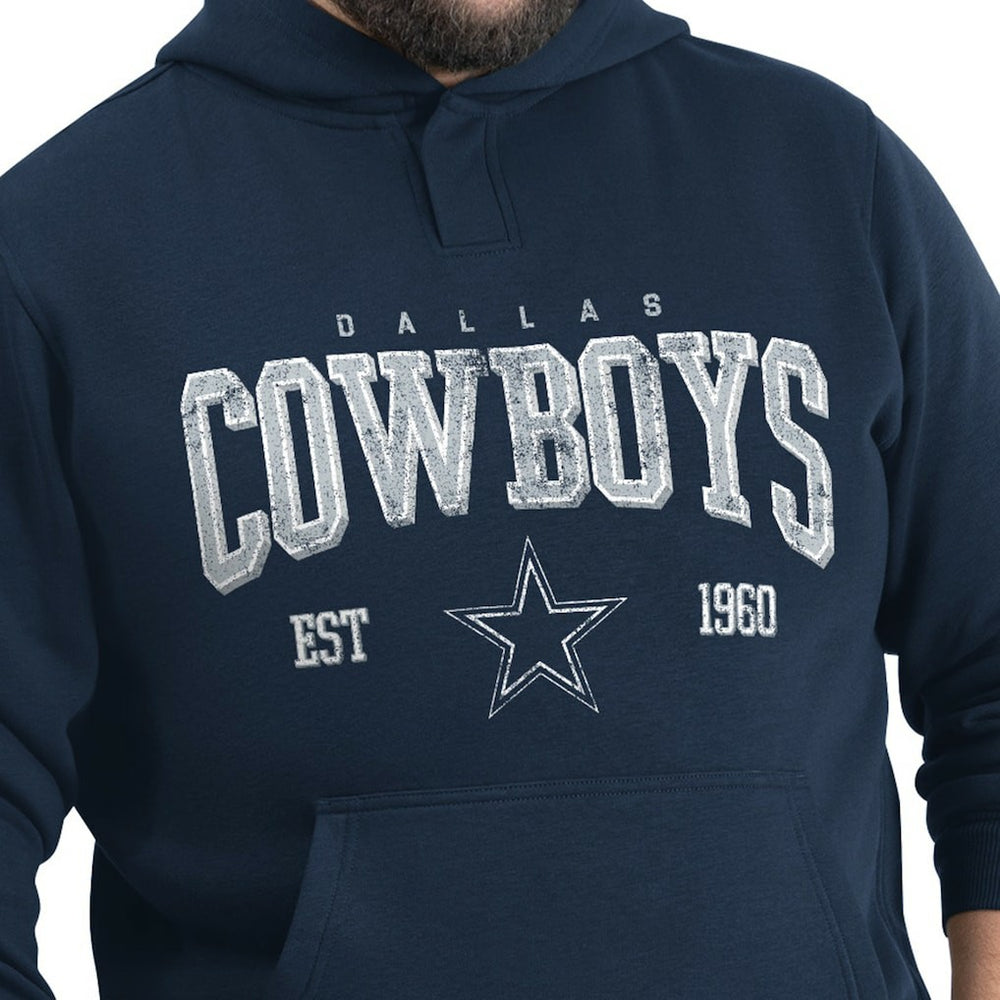 Dallas Cowboys G-III Sports by Carl Banks Adaptive Team Spirit Graphic Fleece Pullover Hoodie - Navy - NFL