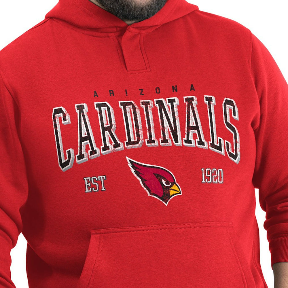 Arizona Cardinals G-III Sports by Carl Banks Adaptive Team Spirit Graphic Fleece Pullover Hoodie - Cardinal - NFL