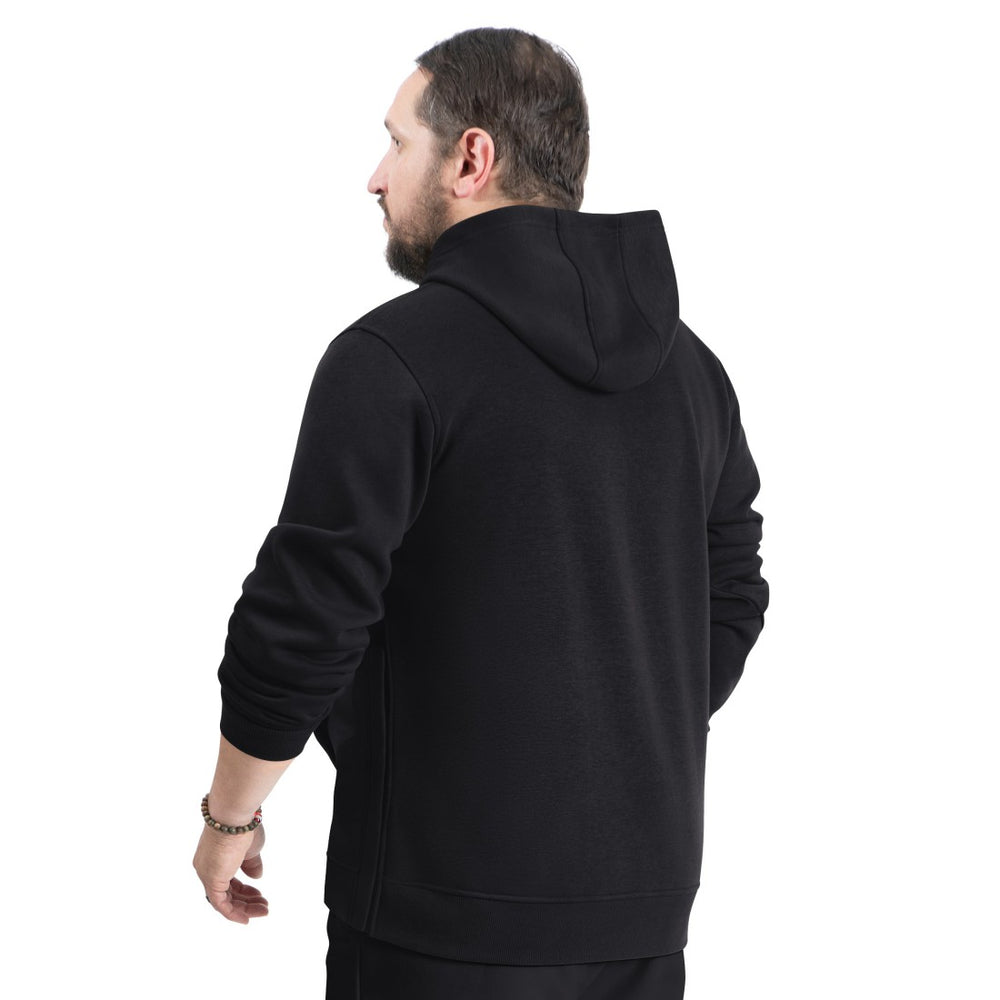 Detroit Lions G-III Sports by Carl Banks Adaptive Team Spirit Graphic Fleece Pullover Hoodie - Black - NFL
