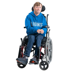 Detroit Lions G-III Sports by Carl Banks Adaptive Mesh Effect Team Graphic Fleece Pullover Hoodie - Royal - NFL