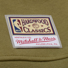 Mitchell & Ness Los Angeles Lakers Women's Lightweight Script Sweatshirt Olive