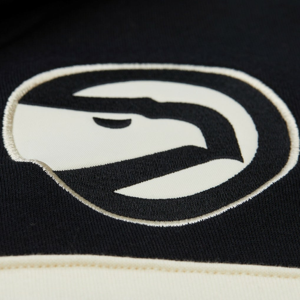 Mitchell & Ness Atlanta Hawks Double Clutch Head Coach Hoodie Olive/Black