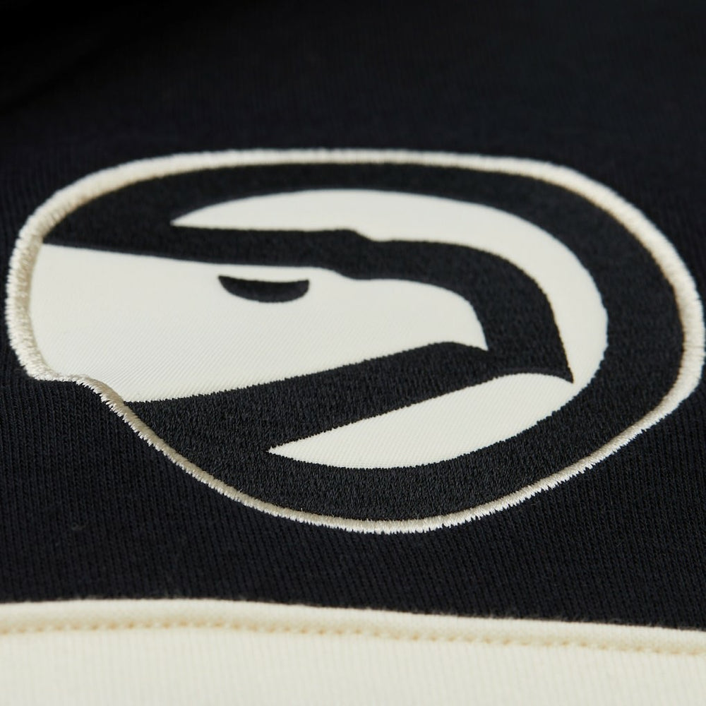 Mitchell & Ness Atlanta Hawks Double Clutch Head Coach Hoodie Olive/Black