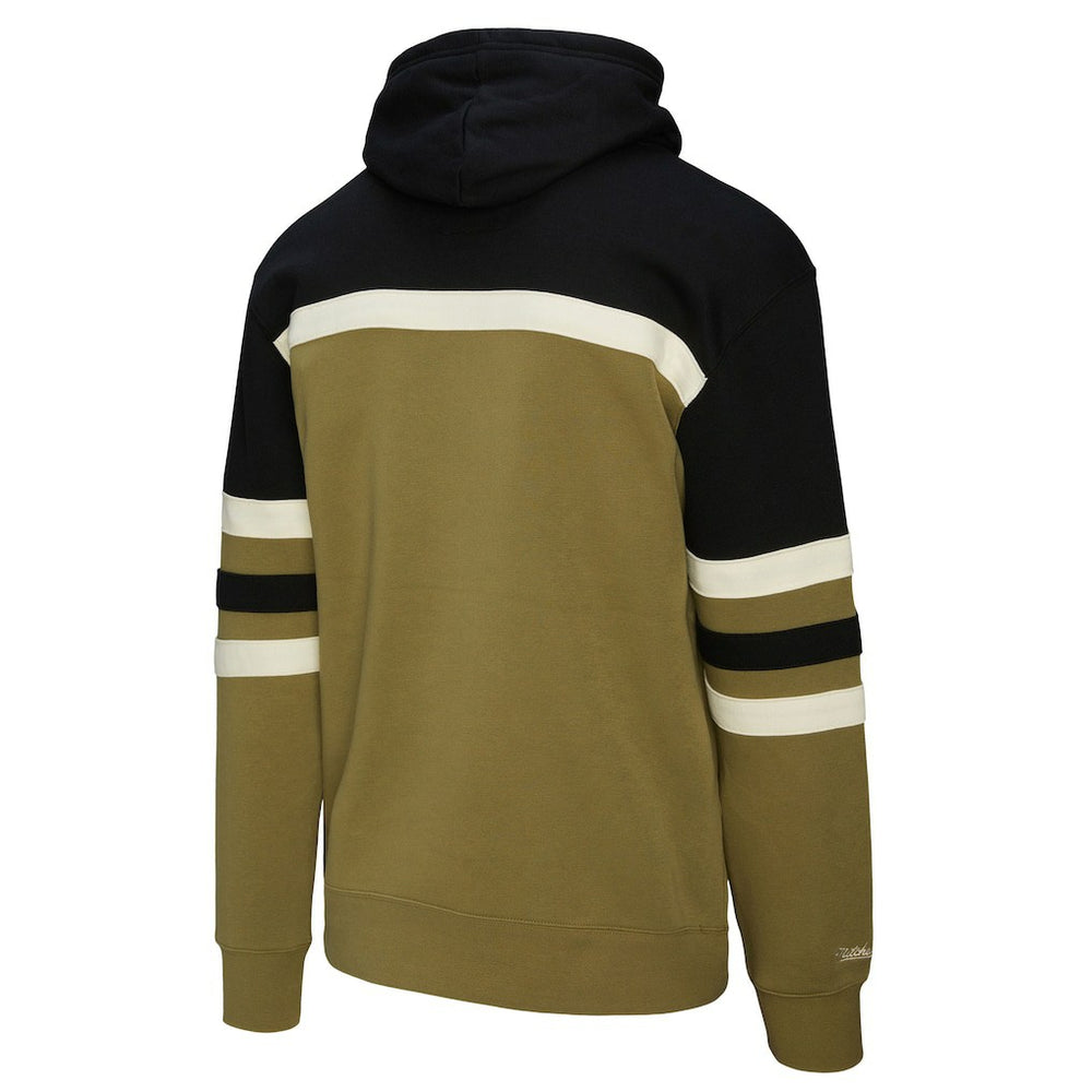 Mitchell & Ness Boston Celtics Double Clutch Head Coach Hoodie Olive
