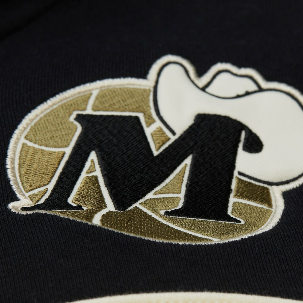 Mitchell & Ness Dallas Mavericks Double Clutch Head Coach Hoodie Olive