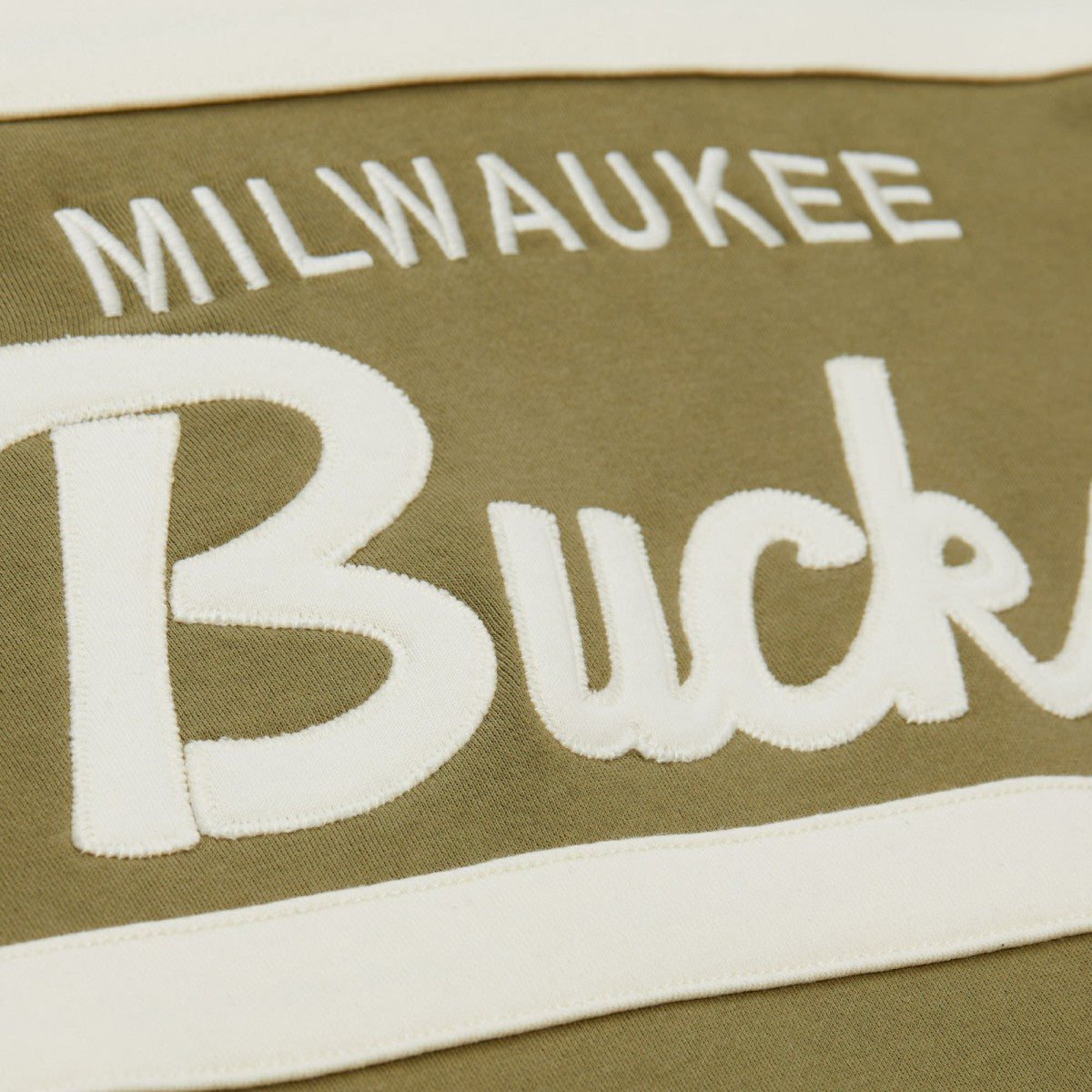 Mitchell & Ness Milwaukee Bucks Double Clutch Head Coach Hoodie Olive