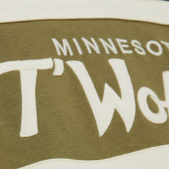 Mitchell & Ness Minnesota Timberwolves Double Clutch Head Coach Hoodie Olive/Black