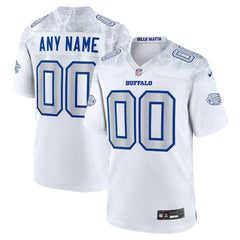 Buffalo Bills 2025 Rivalries Collection Custom Game Jersey - White - Nike