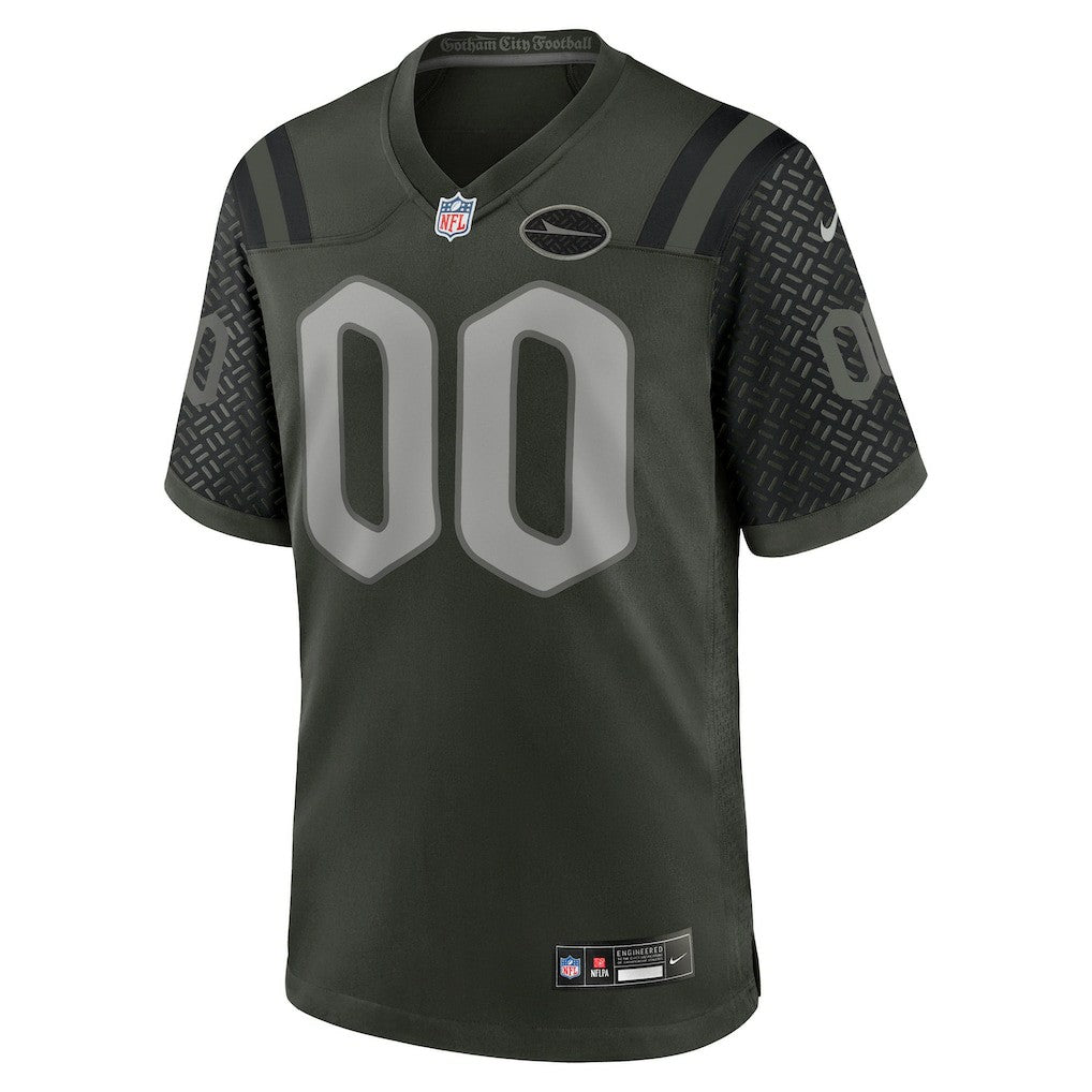 New York Jets 2025 Rivalries Collection Custom Game Jersey - Gotham Green - Nike
