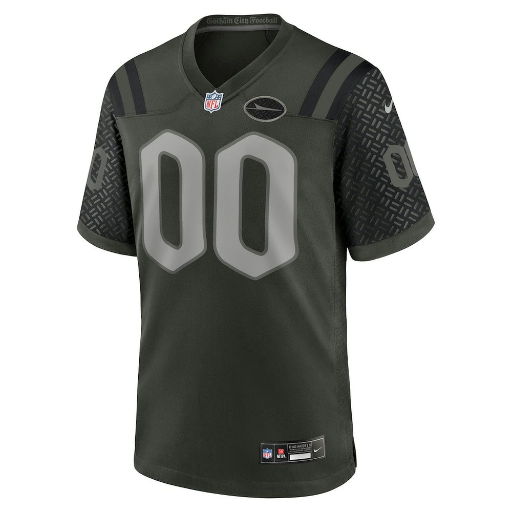 New York Jets 2025 Rivalries Collection Custom Game Jersey - Gotham Green - Nike