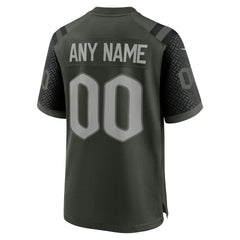 New York Jets 2025 Rivalries Collection Custom Game Jersey - Gotham Green - Nike