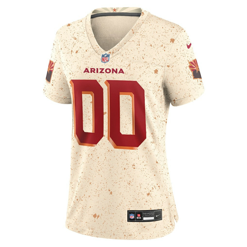 Arizona Cardinals Women's 2025 Rivalries Collection Custom Game Jersey - Natural - Nike