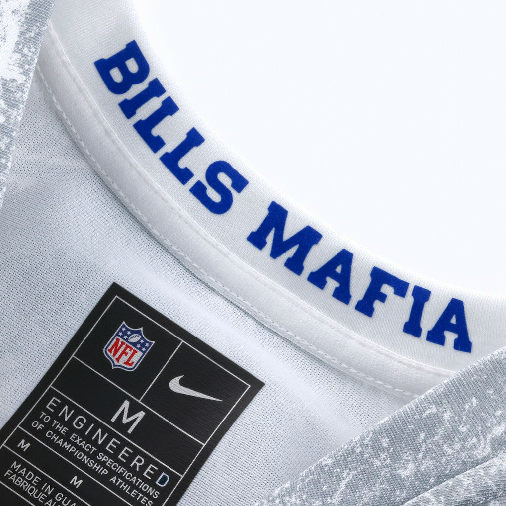 Buffalo Bills Women's 2025 Rivalries Collection Custom Game Jersey - White - Nike