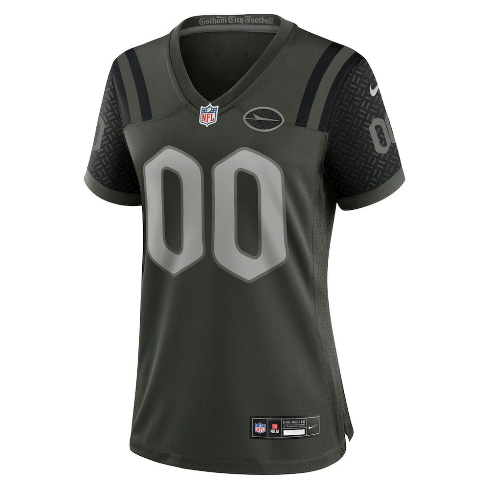 New York Jets Women's 2025 Rivalries Collection Custom Game Jersey - Gotham Green - Nike