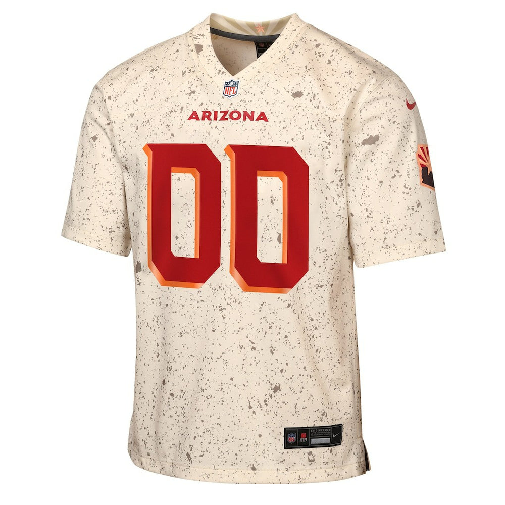 Arizona Cardinals Youth 2025 Rivalries Collection Custom Game Jersey - Natural - Nike