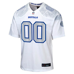Buffalo Bills Youth 2025 Rivalries Collection Custom Game Jersey - White - Nike