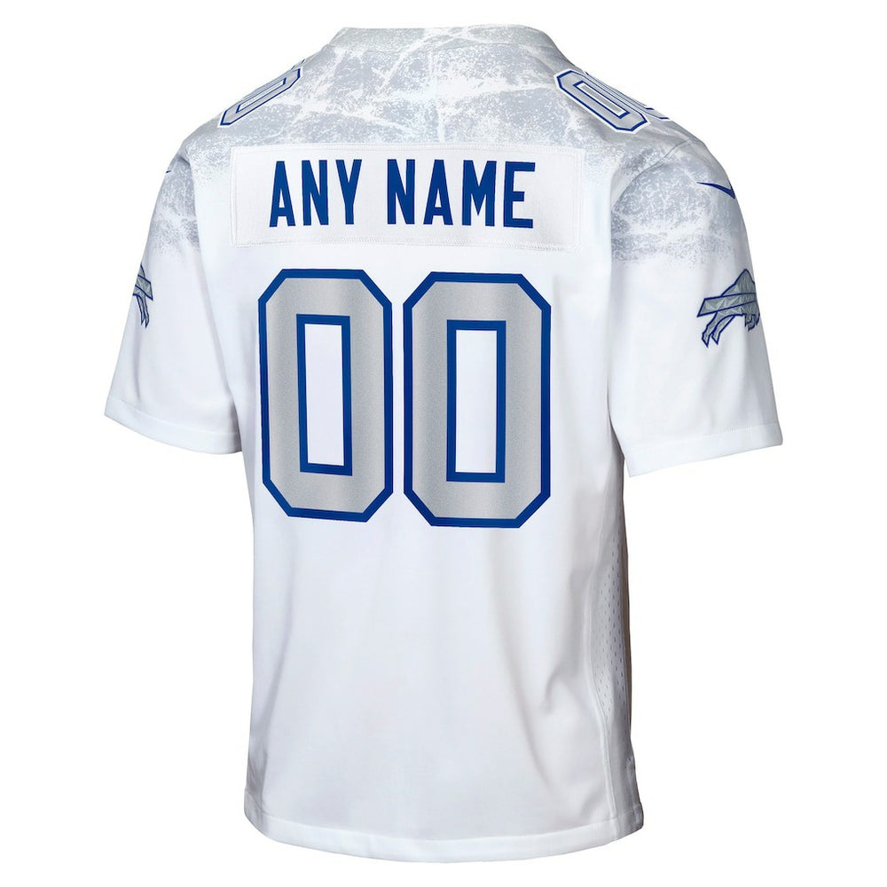 Buffalo Bills Youth 2025 Rivalries Collection Custom Game Jersey - White - Nike