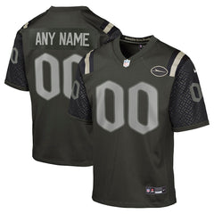 New York Jets Youth 2025 Rivalries Collection Custom Game Jersey - Gotham Green - Nike