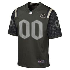 New York Jets Youth 2025 Rivalries Collection Custom Game Jersey - Gotham Green - Nike