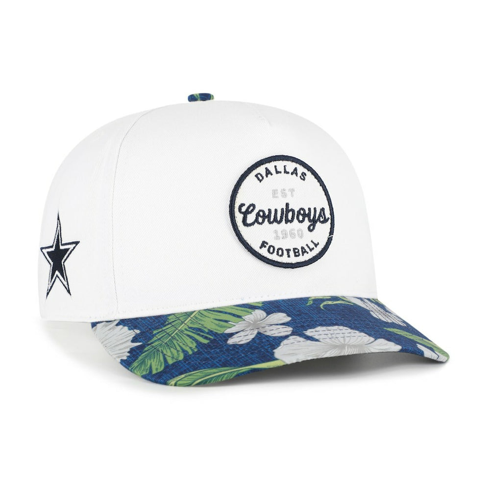 Dallas Cowboys '47 Beach Side Hitch Adjustable Hat - White/Navy - 47 brand