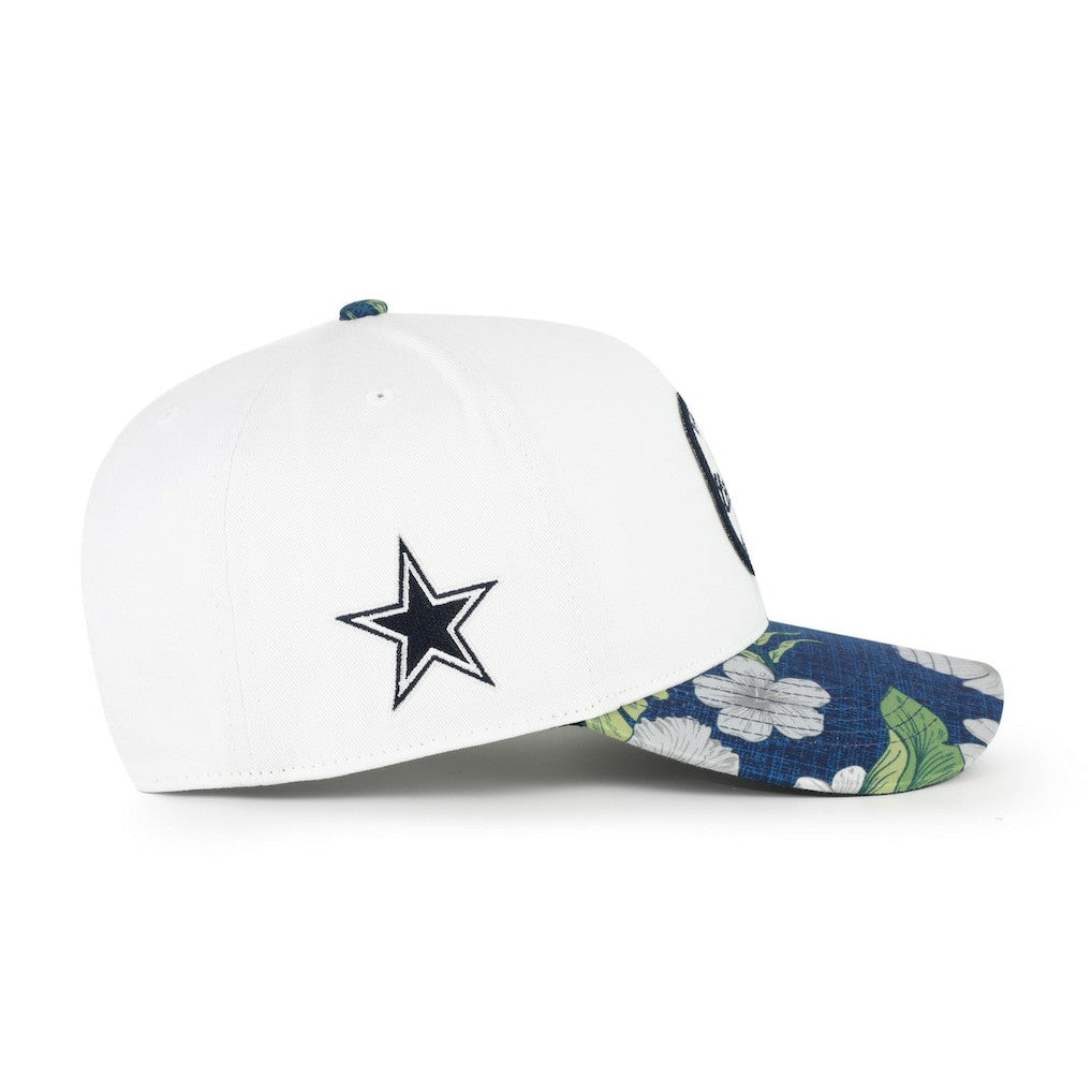 Dallas Cowboys '47 Beach Side Hitch Adjustable Hat - White/Navy - 47 brand
