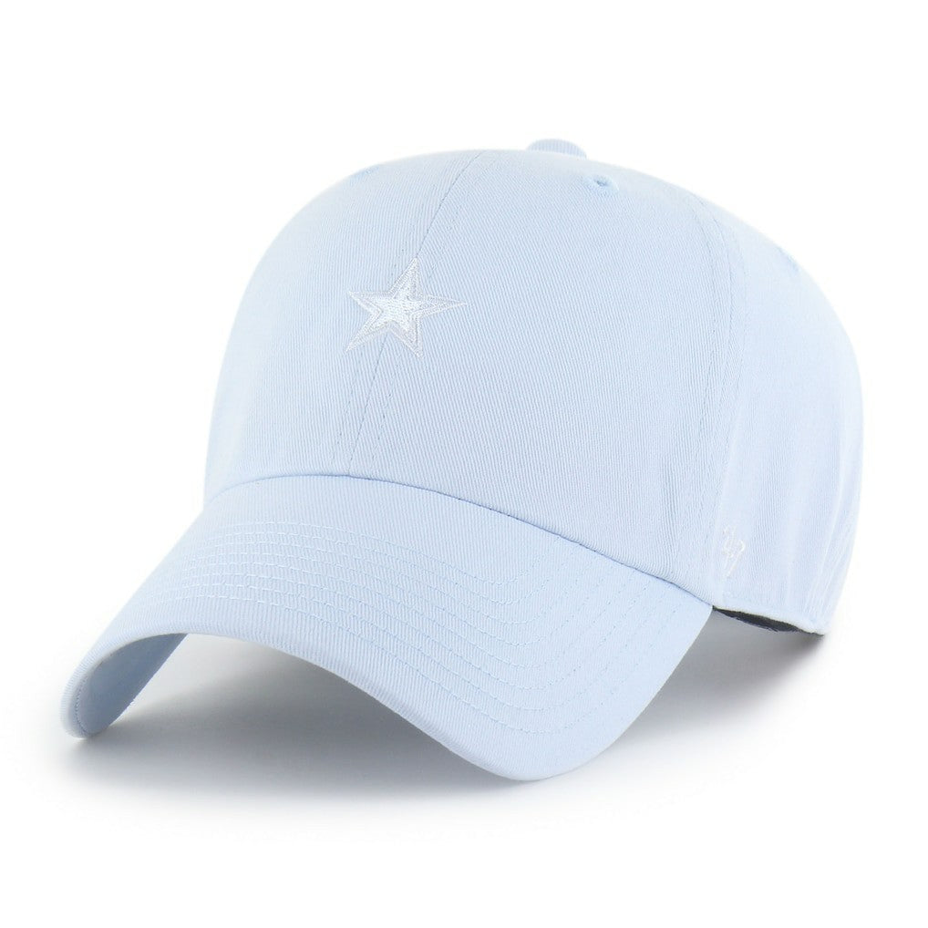 Dallas Cowboys '47 Women's Base Runner Ballpark Clean Up Adjustable Hat - Light Blue - 47 brand